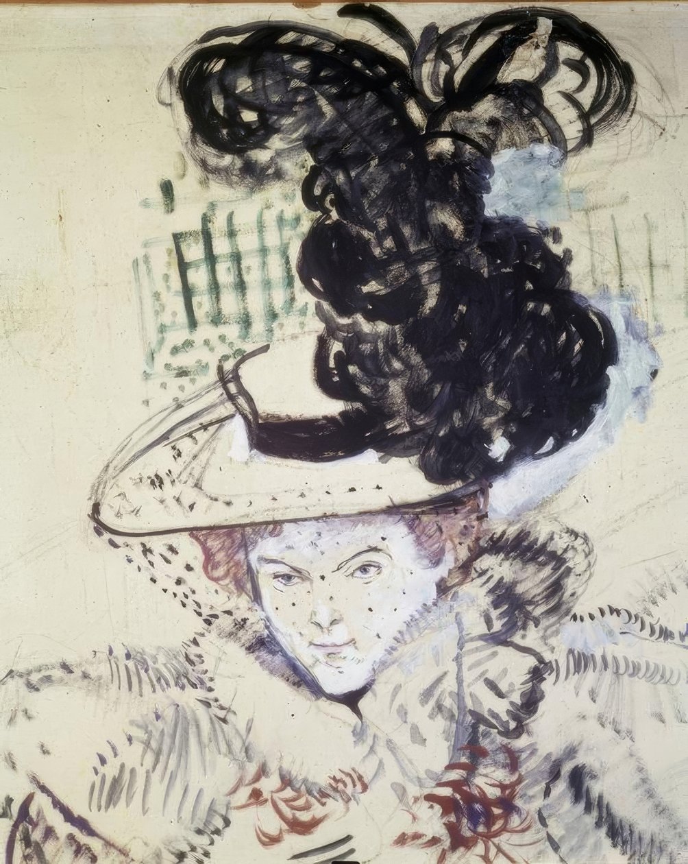 Misia Natanson av Henri de Toulouse Lautrec