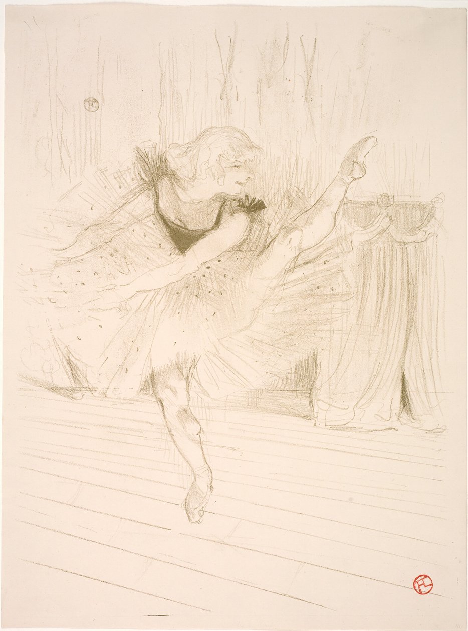 Miss Ida Heath, engelsk danser av Henri de Toulouse Lautrec
