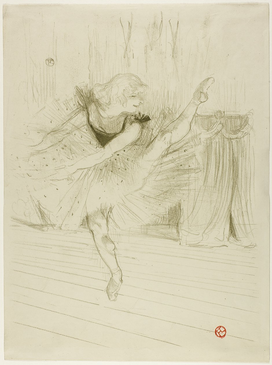 Miss Ida Heath, engelsk danser av Henri de Toulouse Lautrec