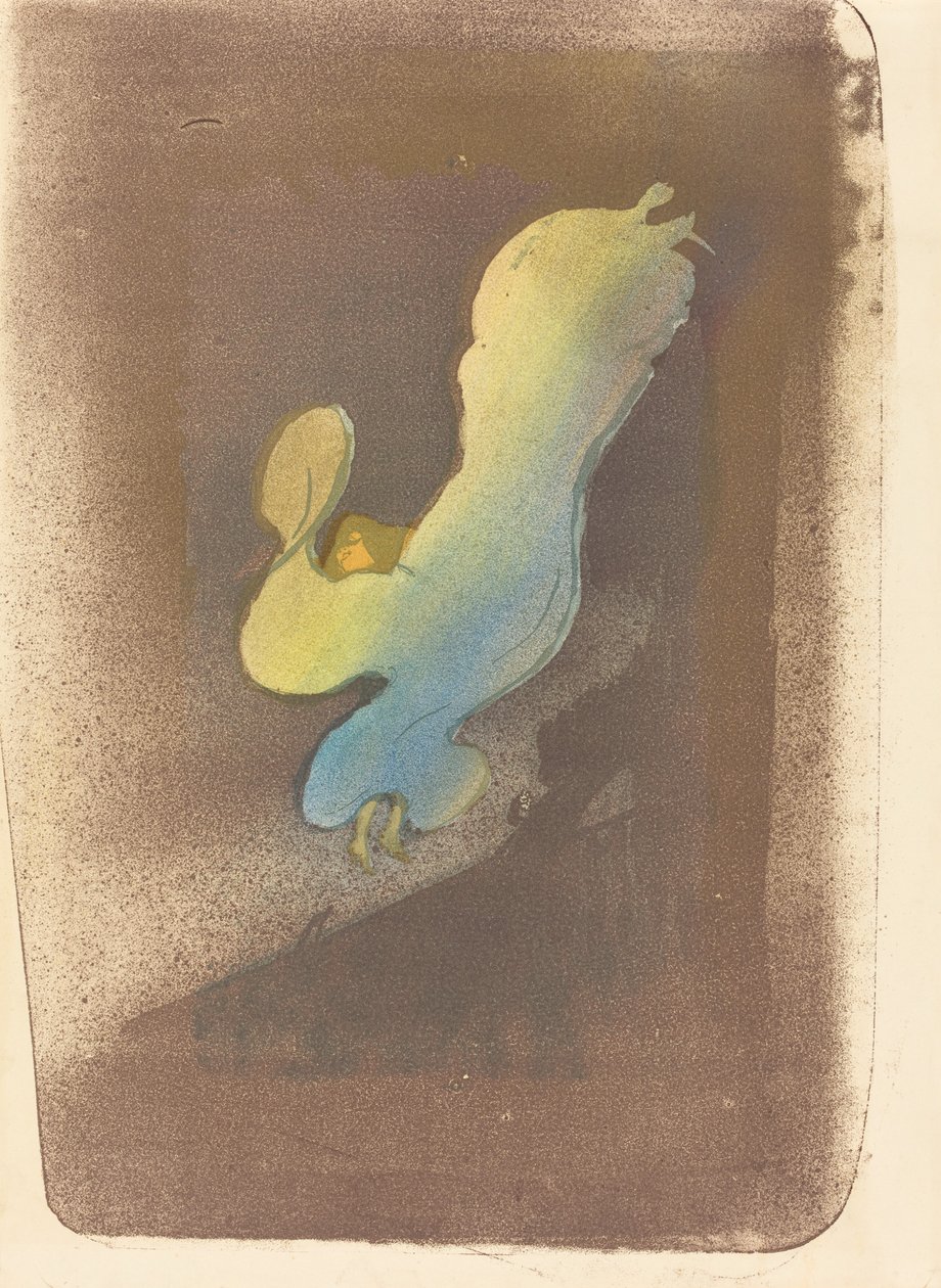 Frøken Loïe Fuller av Henri de Toulouse Lautrec