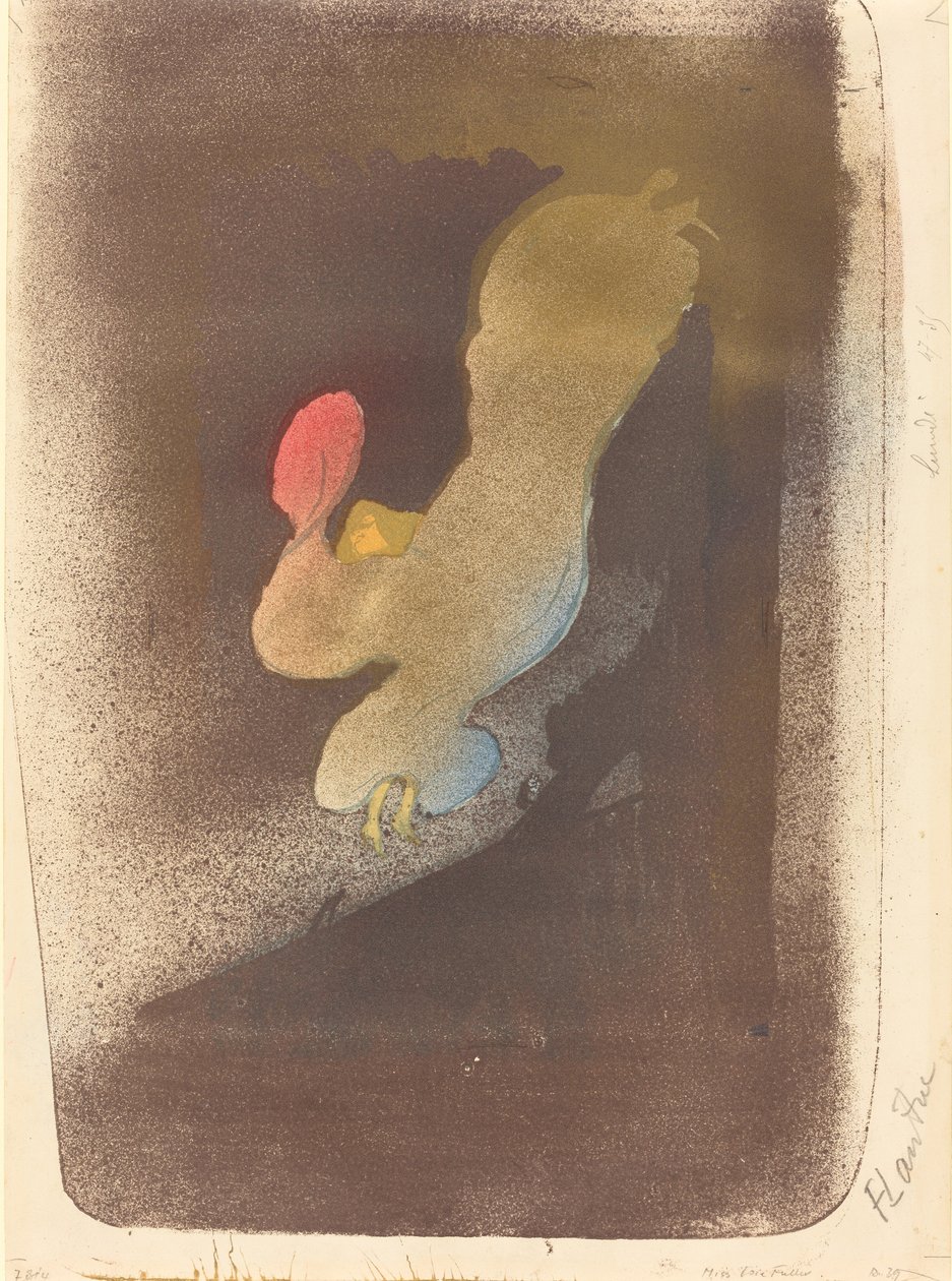 Frøken Loïe Fuller, 1893. av Henri de Toulouse Lautrec