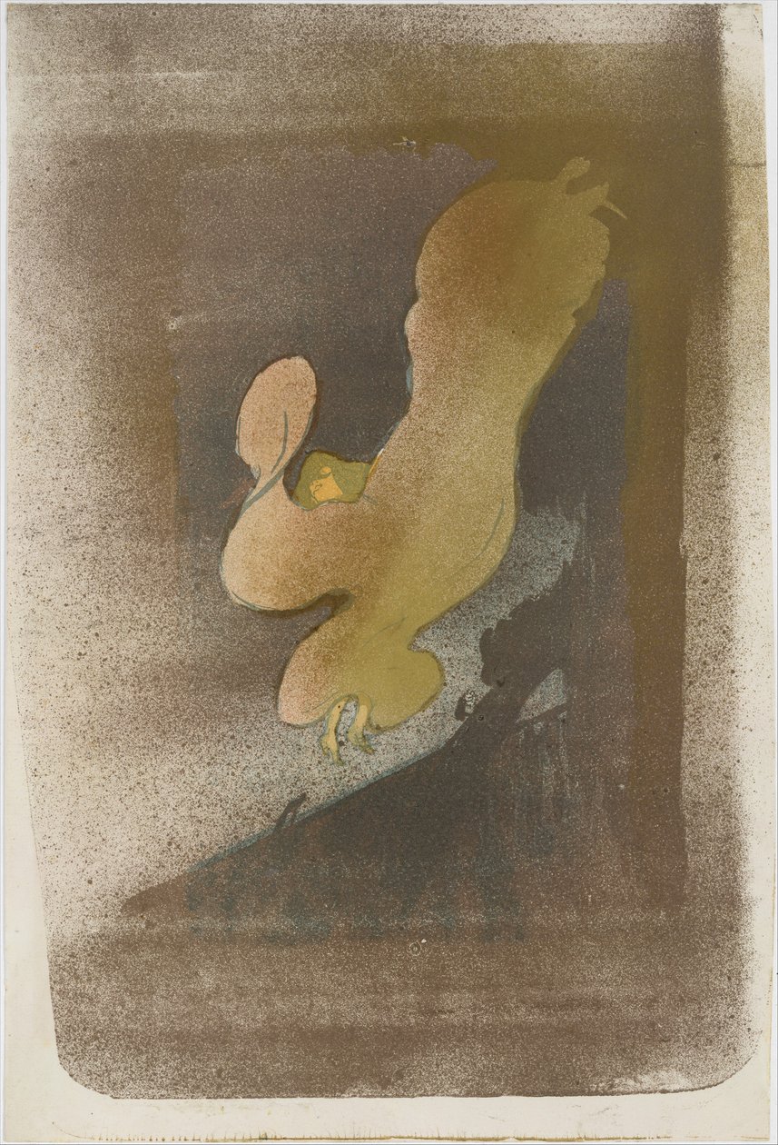 Frøken Loïe Fuller, 1893., 1893. av Henri de Toulouse Lautrec