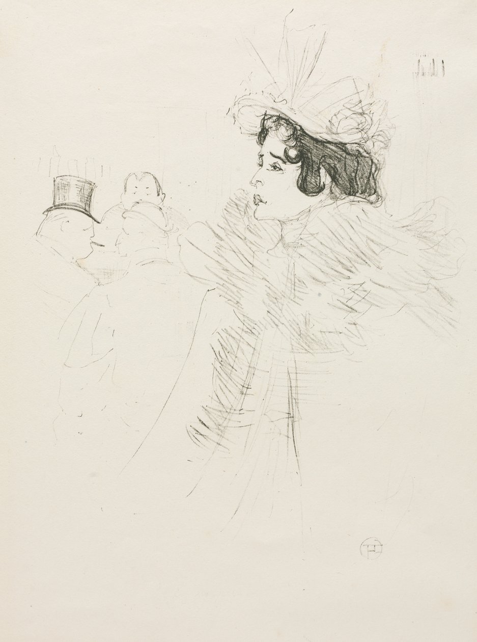 Frøken May Belfort av Henri de Toulouse Lautrec
