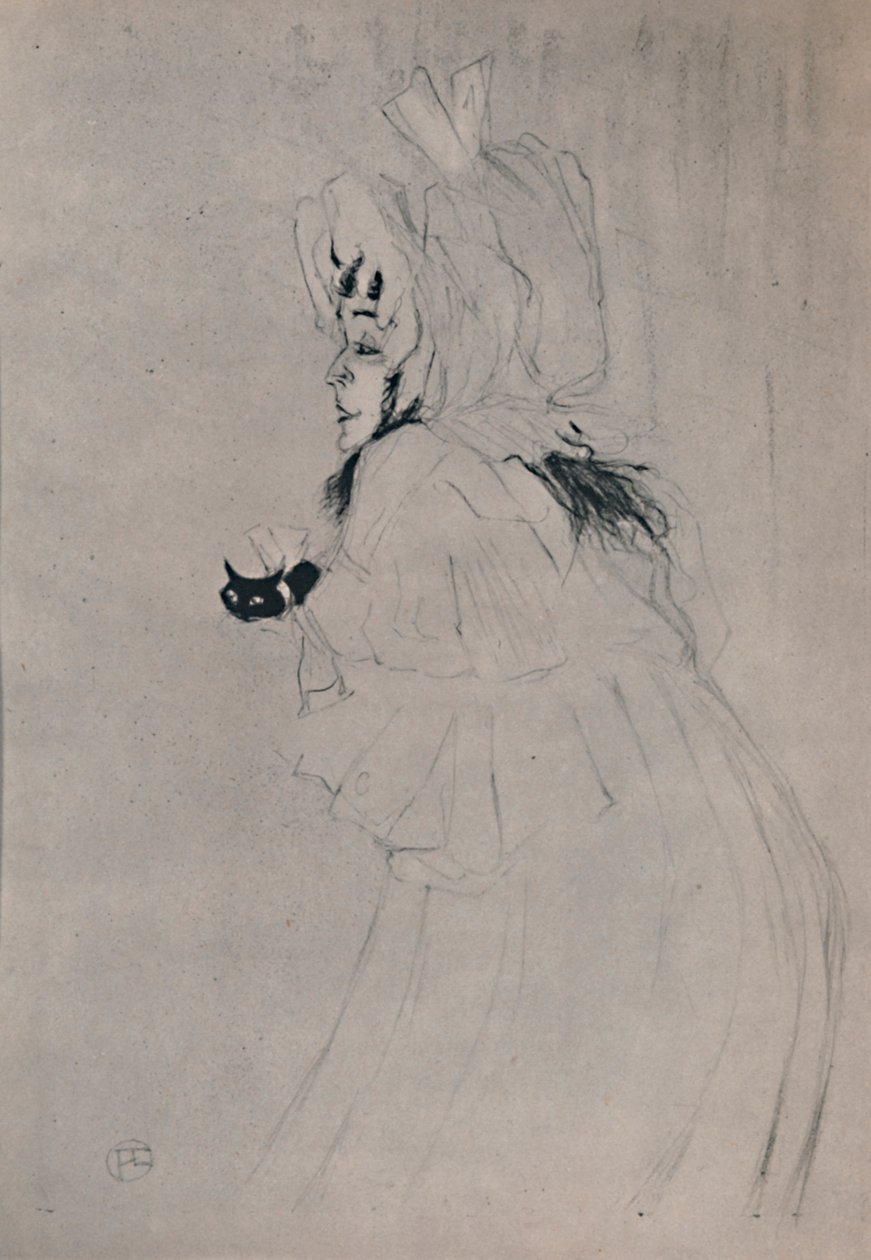 Miss May Belfort Velkommen, ca. 1895, 1946. av Henri de Toulouse Lautrec