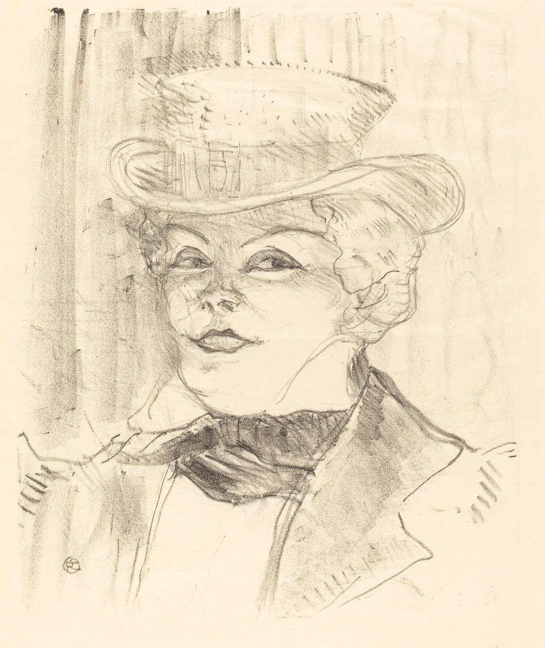 Fru Rejane av Henri de Toulouse Lautrec