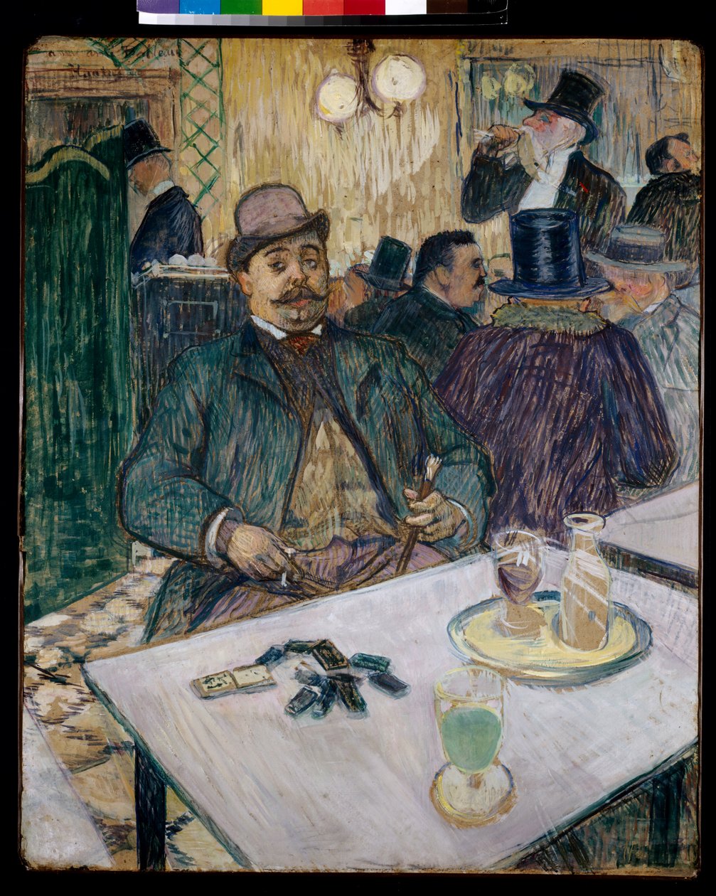Monsieur Boileau på kafeen, 1893 av Henri de Toulouse Lautrec