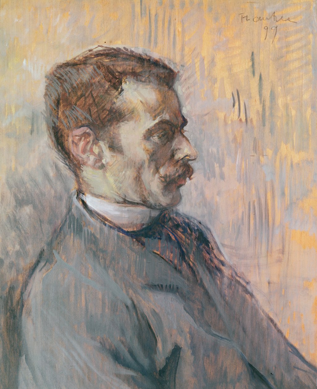 Min vakt, Château de Madrid sykehjem i Neuilly av Henri de Toulouse Lautrec