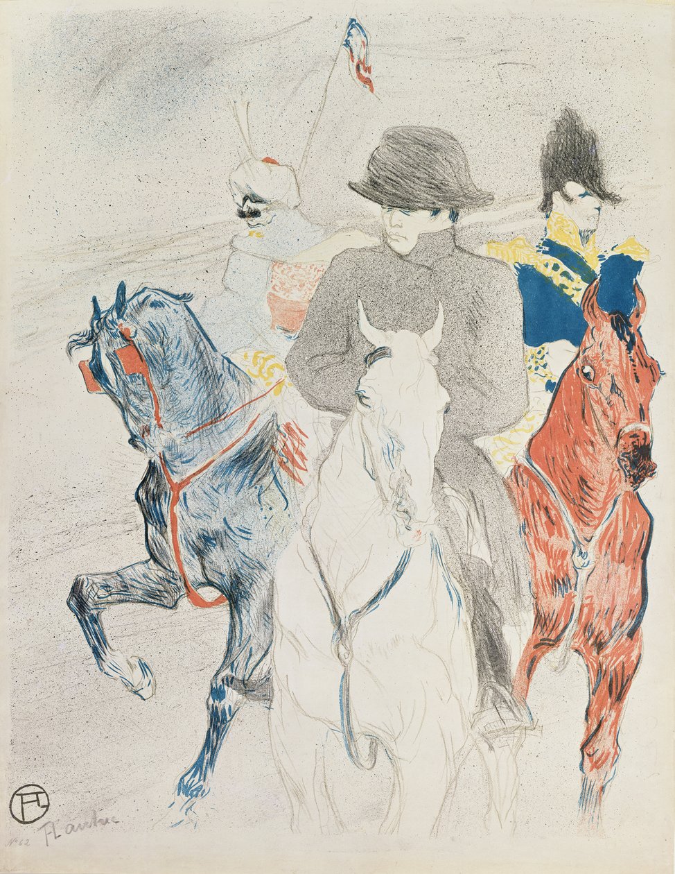 Napoleon ridning, 1895 av Henri de Toulouse Lautrec