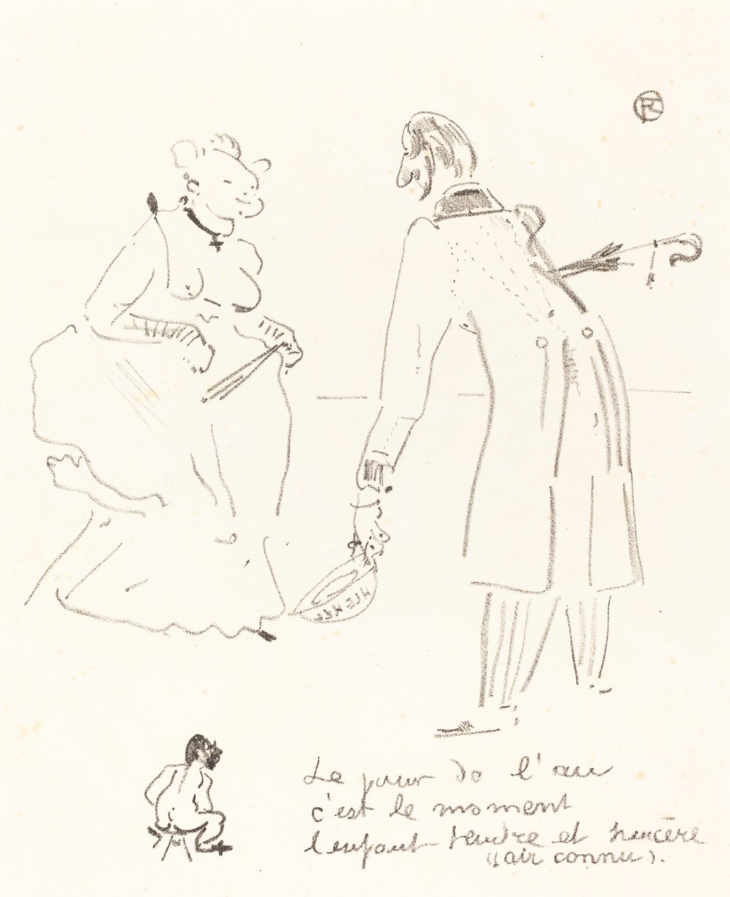 Nyttårshilsen av Henri de Toulouse Lautrec