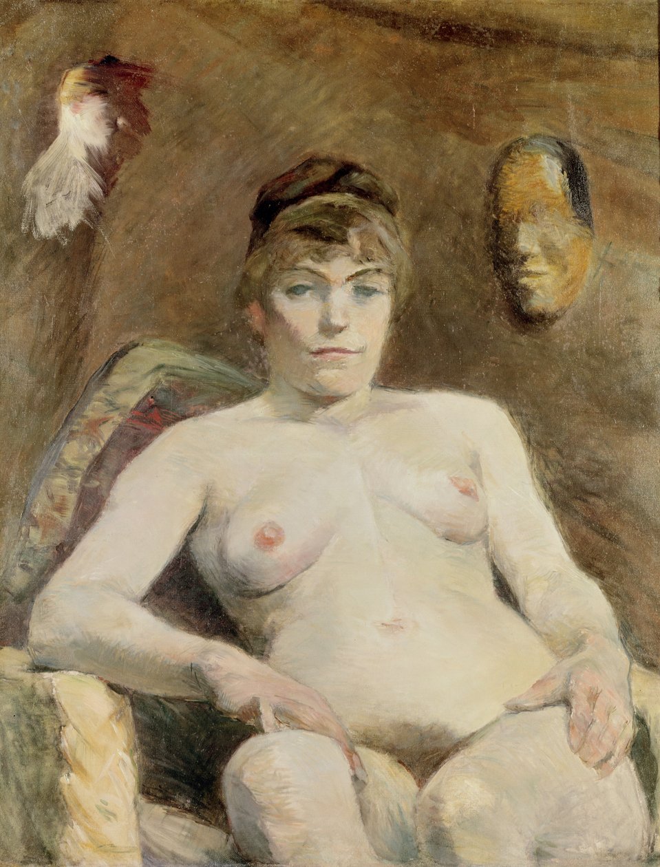Naken kvinne av Henri de Toulouse Lautrec