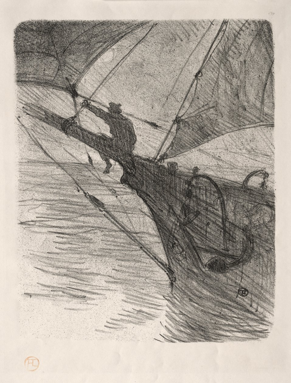 Oceano Nox av Henri de Toulouse Lautrec