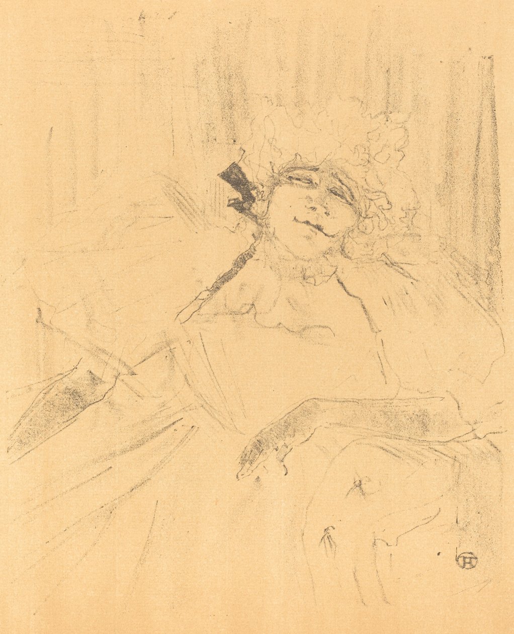 Gammel sang av Henri de Toulouse Lautrec