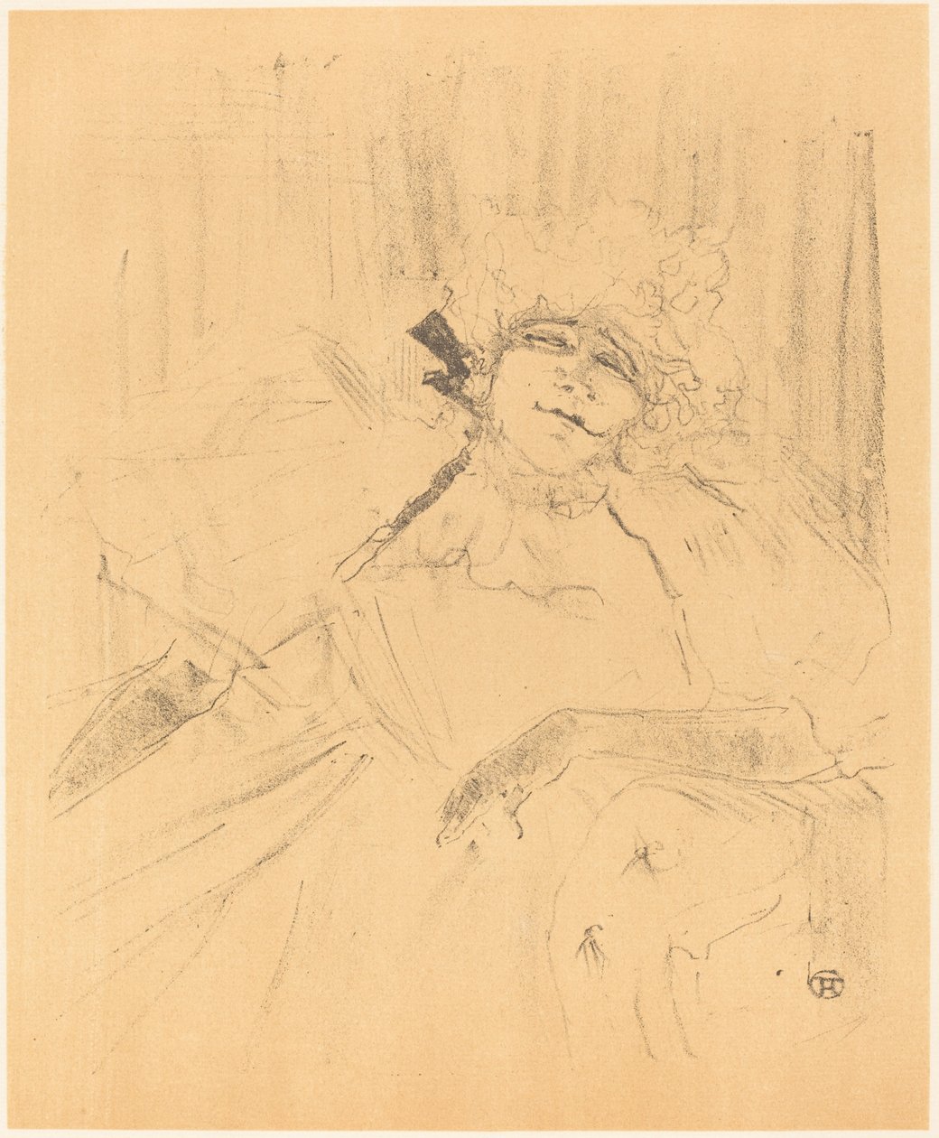 Gammel sang av Henri de Toulouse Lautrec