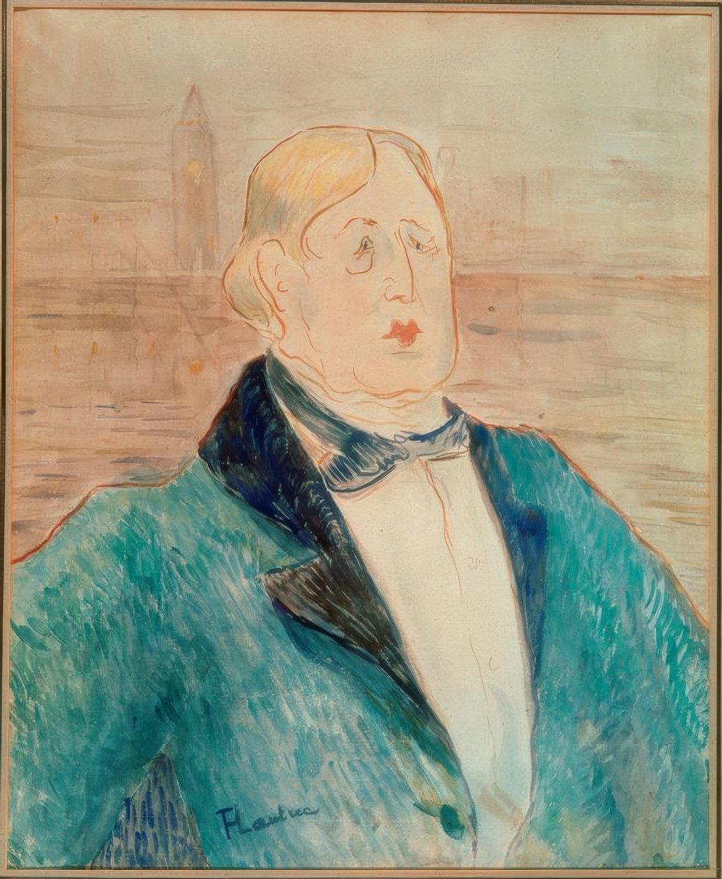 Oscar Wilde av Henri de Toulouse Lautrec
