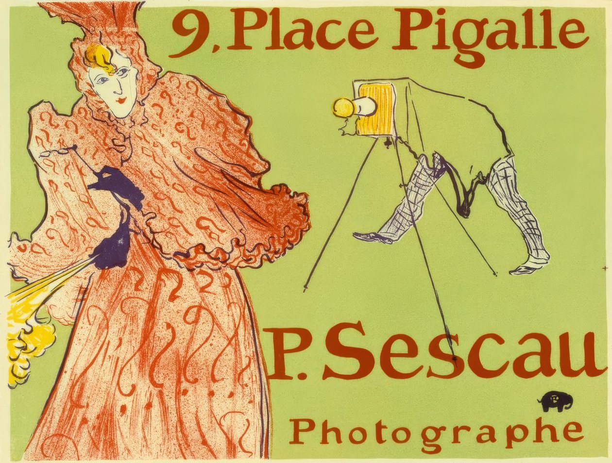 P.Sescau / Fotografi av Henri de Toulouse Lautrec