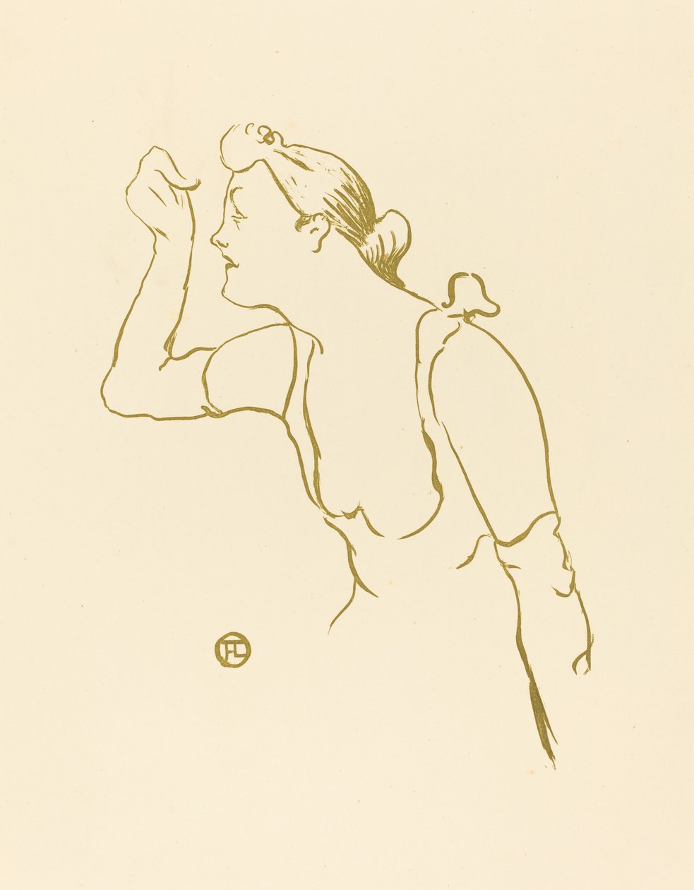 Paula Brebion av Henri de Toulouse Lautrec