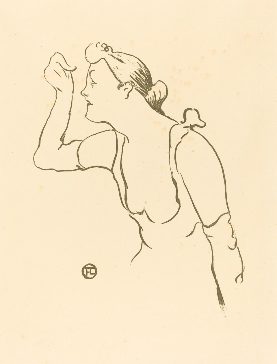 Paula Brebion av Henri de Toulouse Lautrec