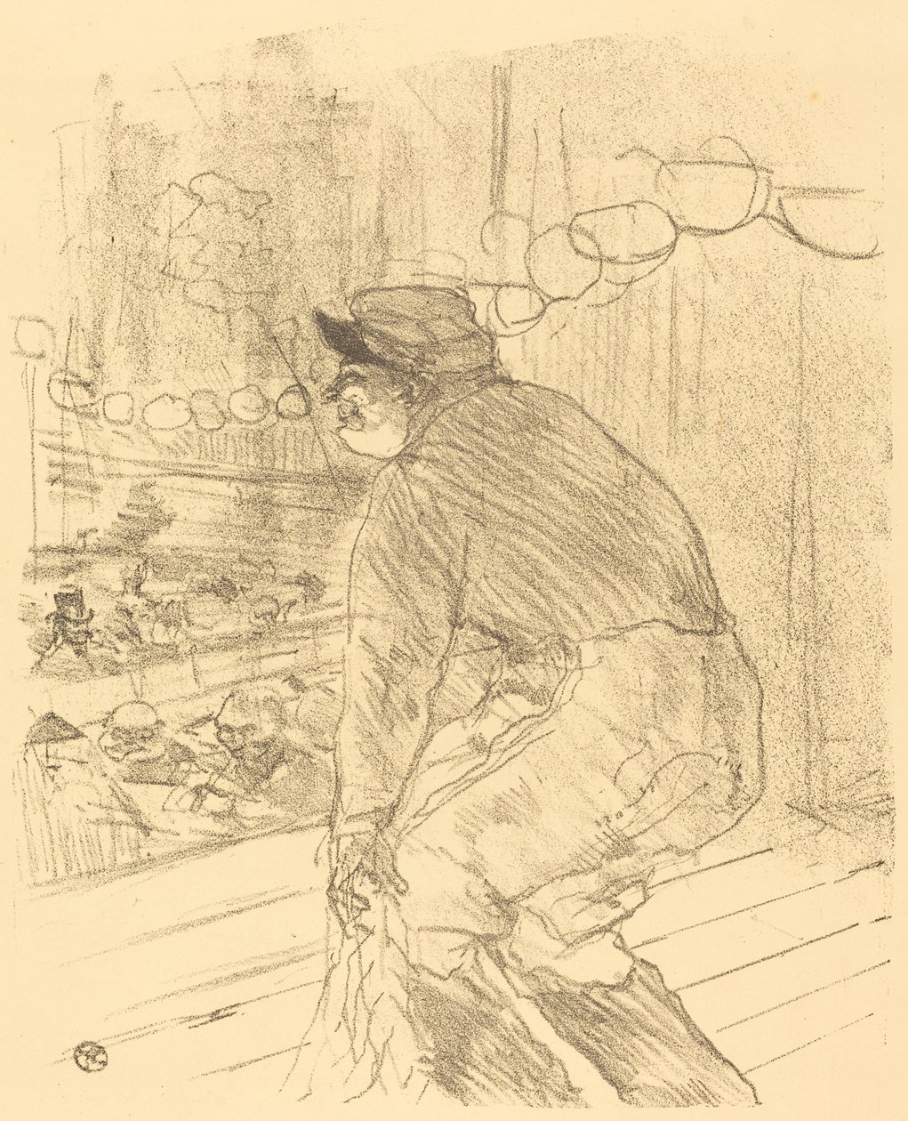 Polin, 1896. av Henri de Toulouse Lautrec