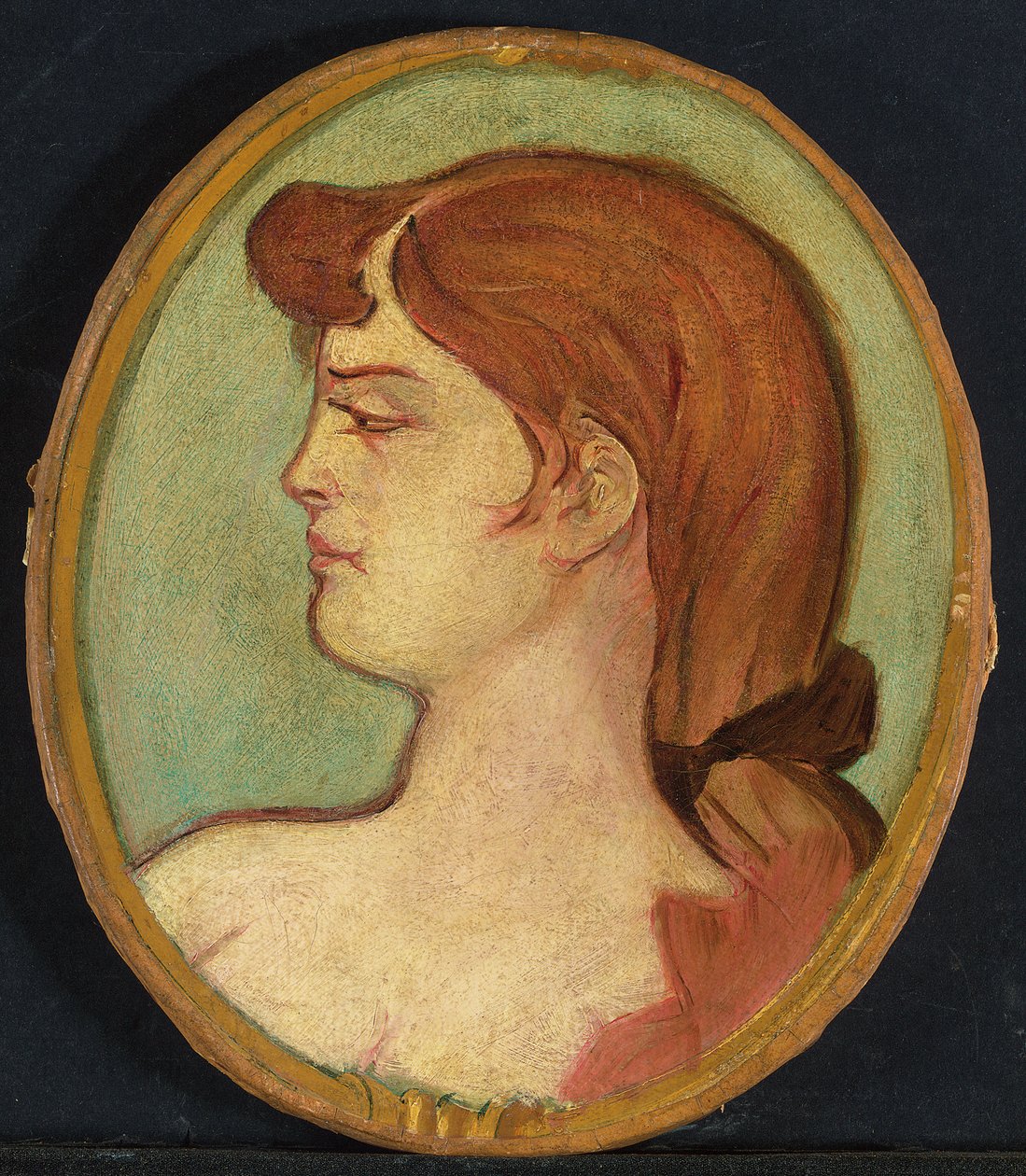 Portrett av en kvinne fra huset til Rue d"Amboise, 1892 av Henri de Toulouse Lautrec