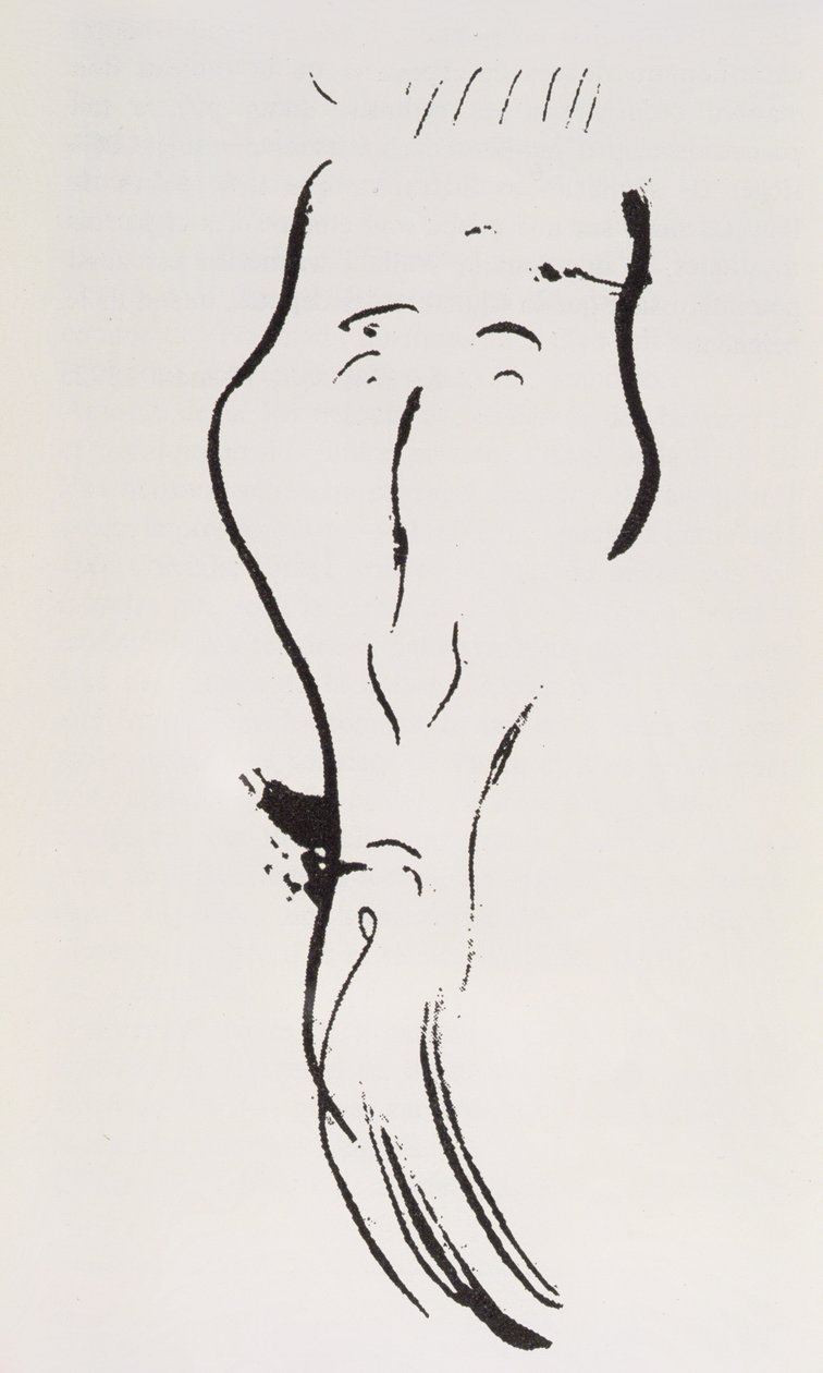 Portrett av Felix Feneon, 1896 av Henri de Toulouse Lautrec
