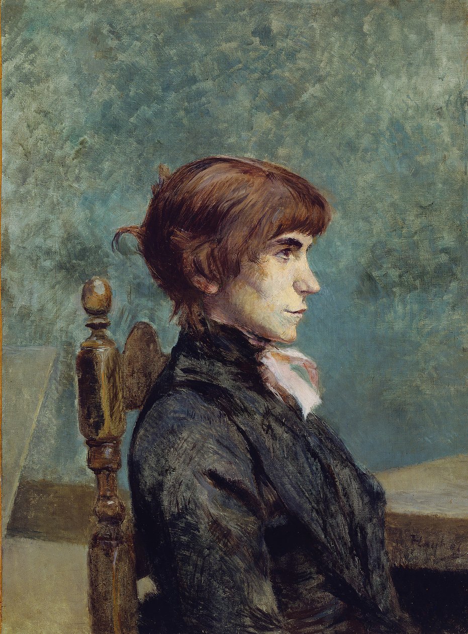 Portrett av Jeanne Wenz, 1886. av Henri de Toulouse Lautrec