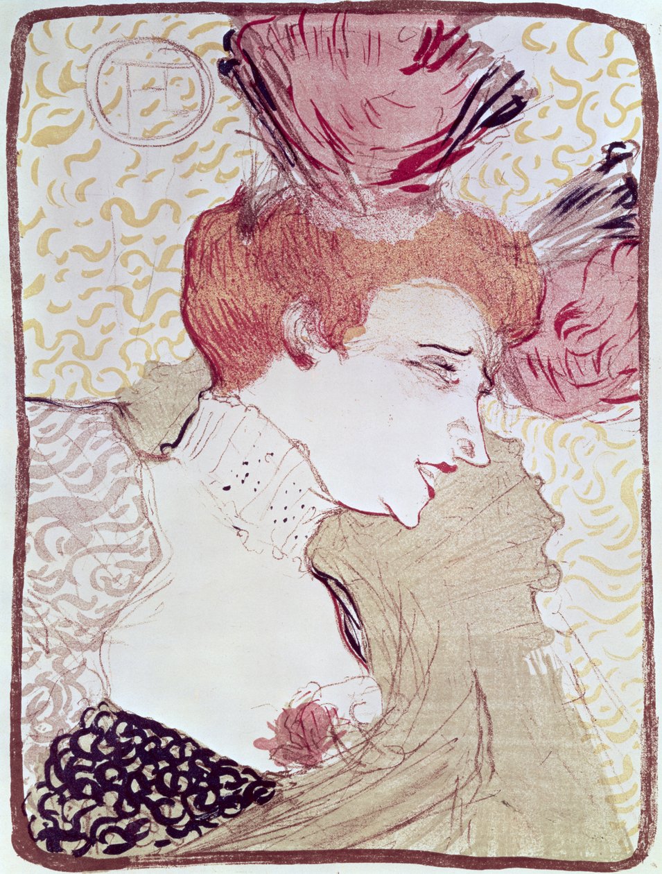Portrett av Marcelle Lendor av Henri de Toulouse Lautrec