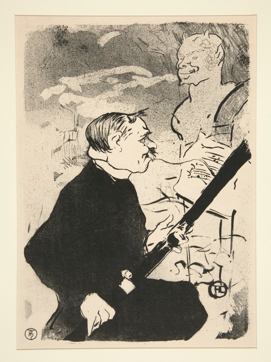 Hell Toi! (For deg!) av Henri de Toulouse Lautrec