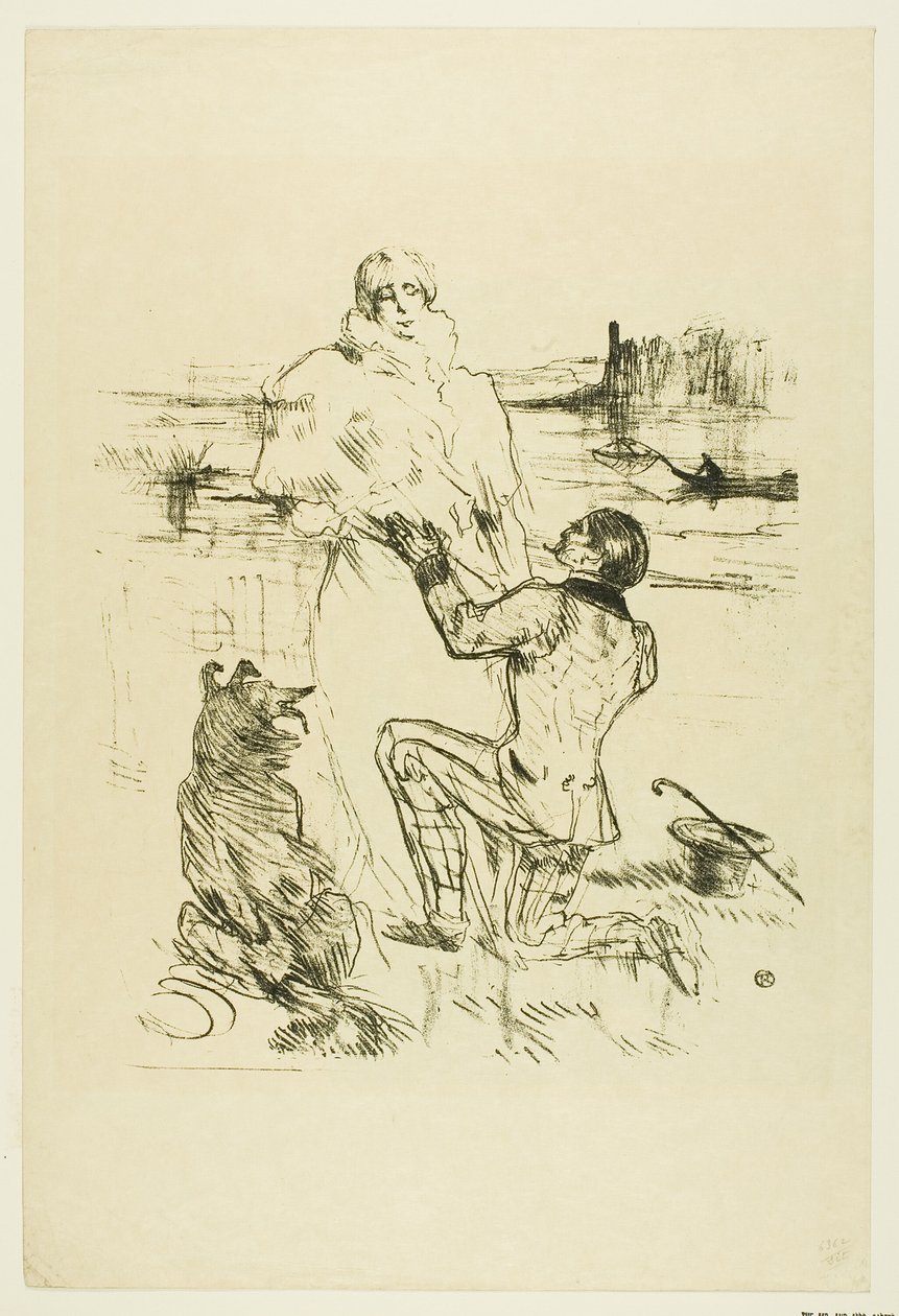 Forslag (første tallerken) av Henri de Toulouse Lautrec