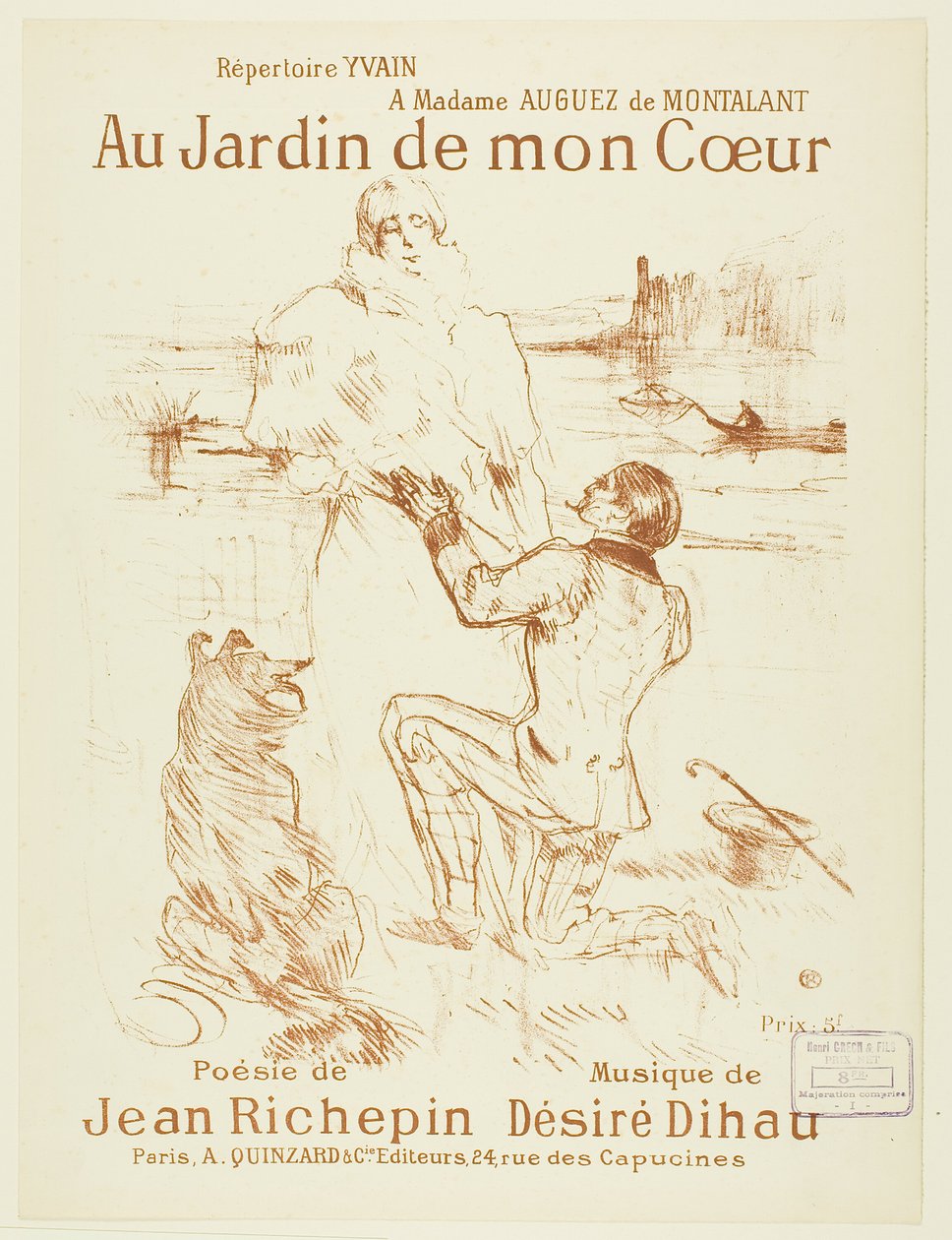 Forslag (første tallerken) av Henri de Toulouse Lautrec