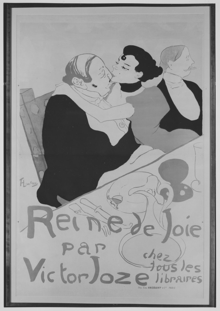 Dronning av glede, 1892., 1892. av Henri de Toulouse Lautrec