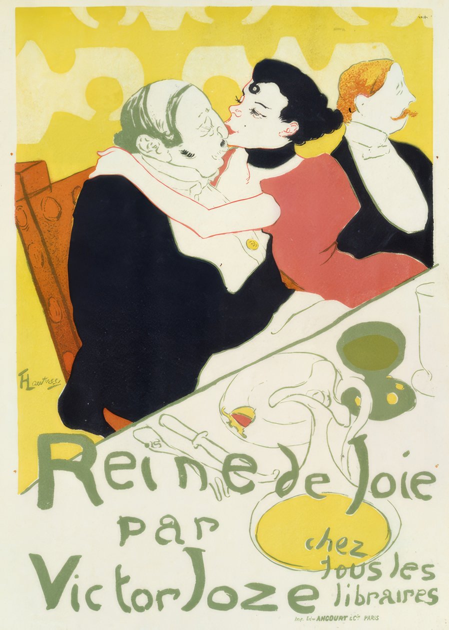 Dronning av glede av Henri de Toulouse Lautrec