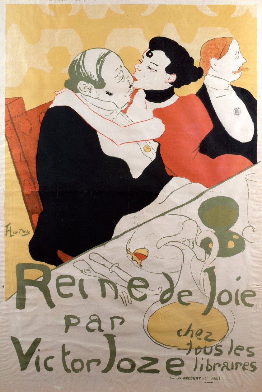 Pure de joie Queen of Joy, 1892 av Henri de Toulouse Lautrec