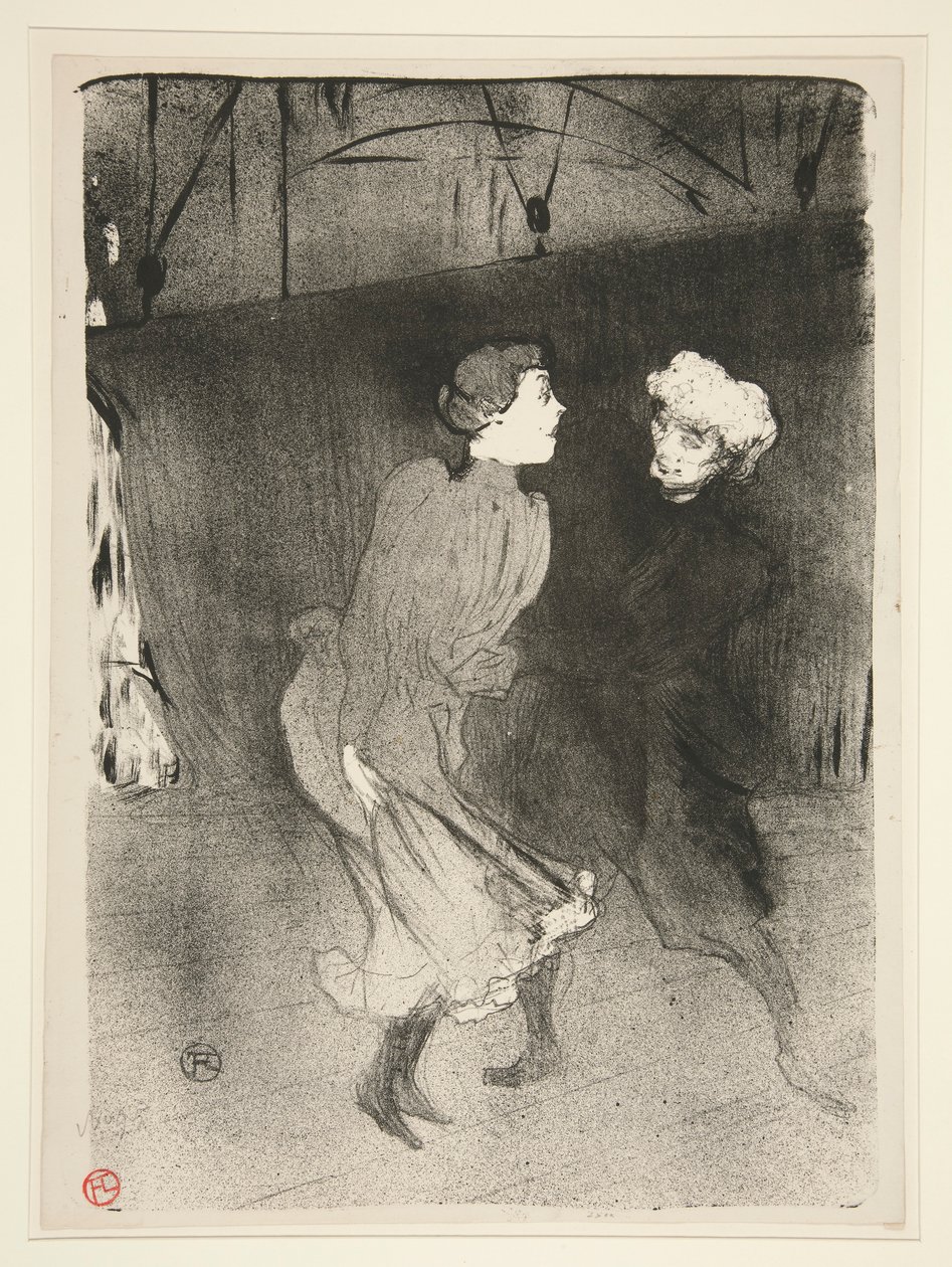 Generalprøve på Folies-Berg?re - Emilenne D av Henri de Toulouse Lautrec