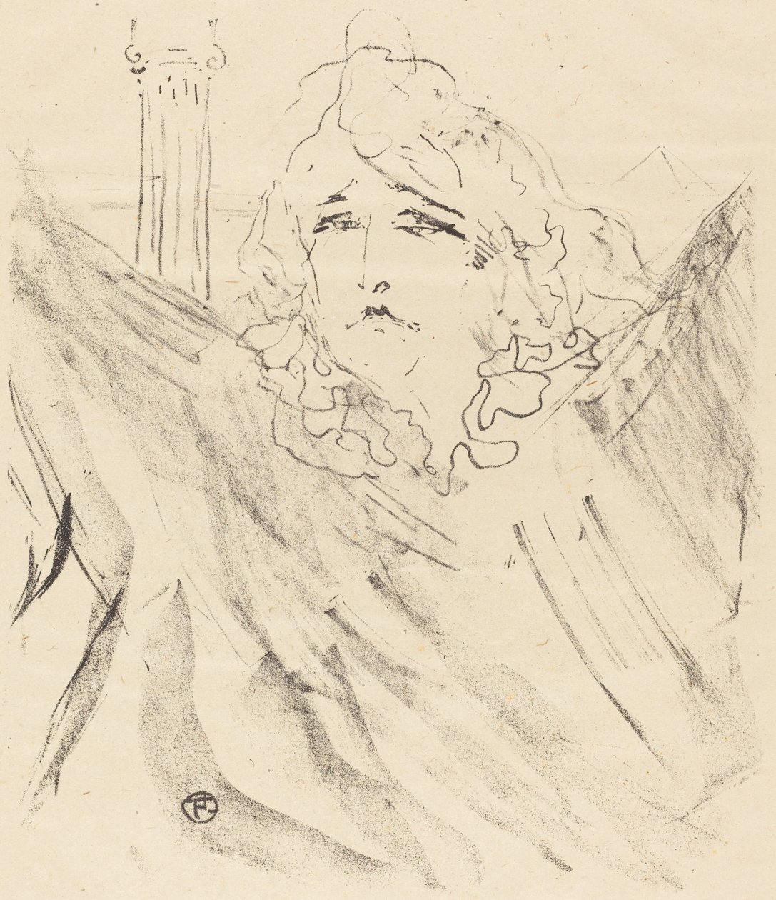 Sarah Bernhardt i Cleopatra Sarah Bernhardt i Cleopatra, 1896. av Henri de Toulouse Lautrec