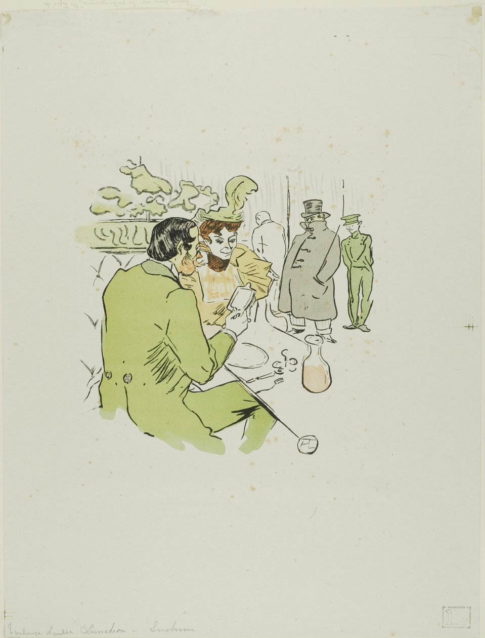 Snobberi av Henri de Toulouse Lautrec