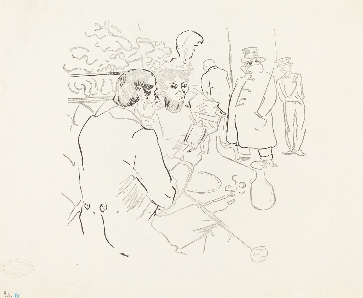 Snobberi av Henri de Toulouse Lautrec