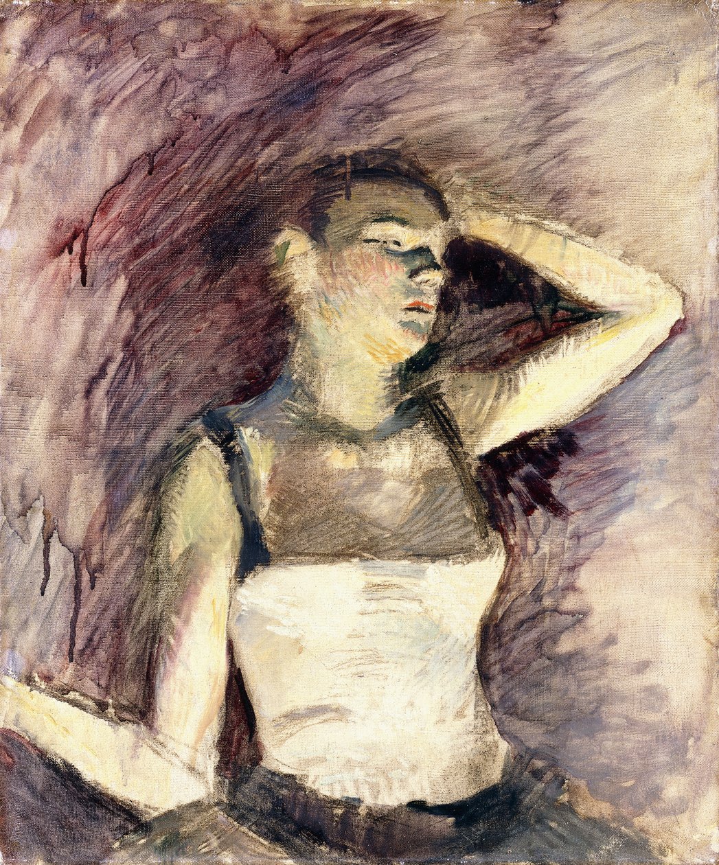 Studie av en danser, 1888 av Henri de Toulouse Lautrec