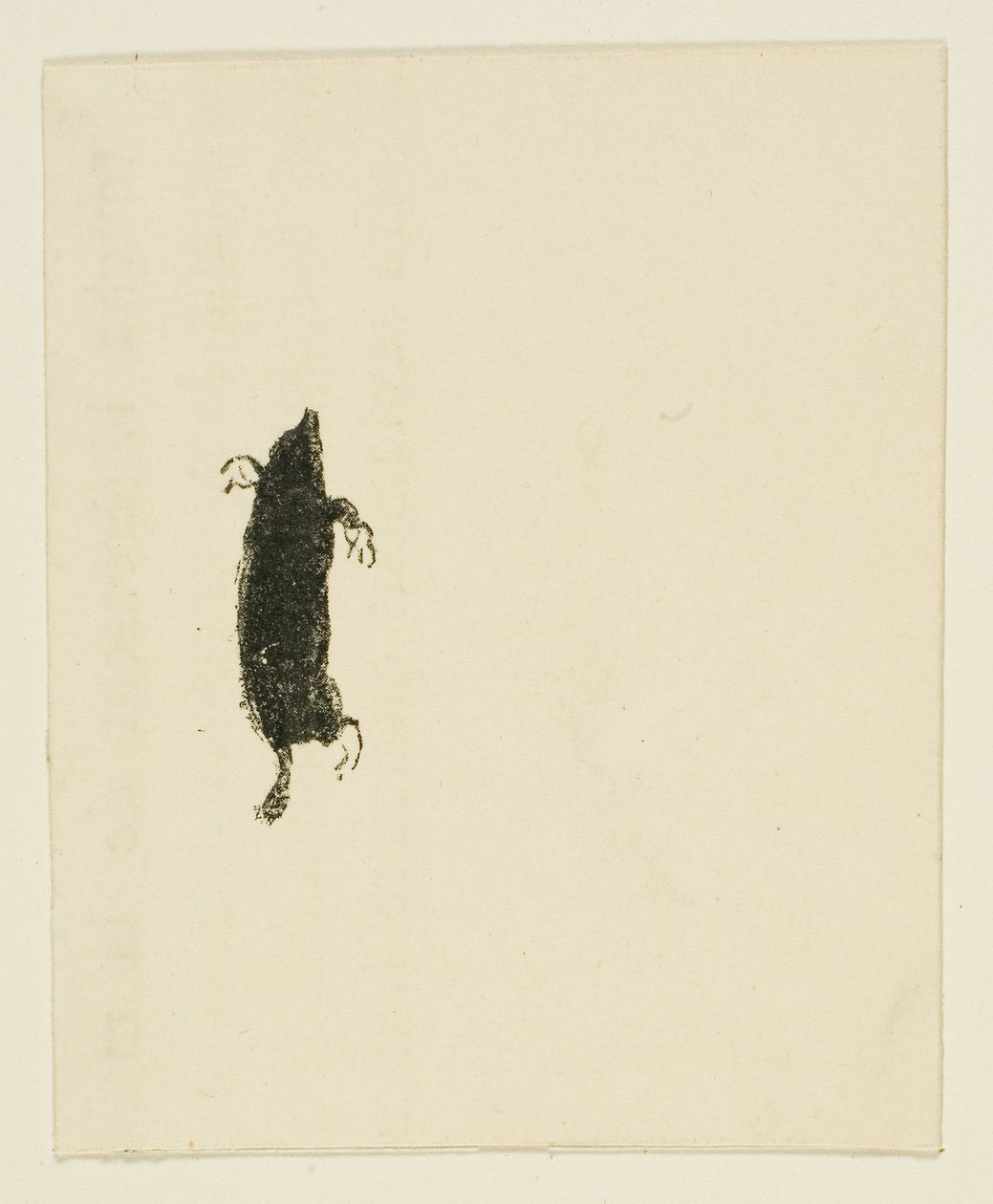 Halestykke fra Ved foten av Sinai av Henri de Toulouse Lautrec