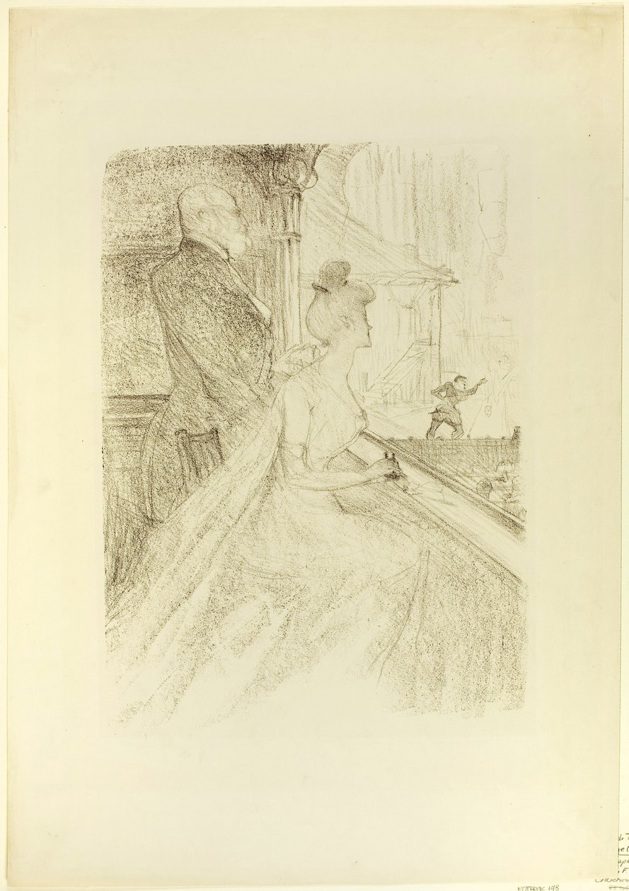 Boksen, Faust av Henri de Toulouse Lautrec