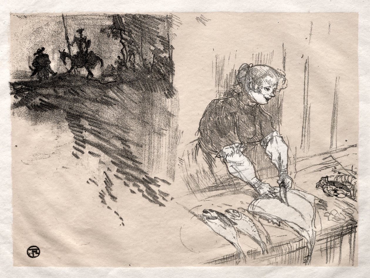 The Brief Joys: Cover av Henri de Toulouse Lautrec