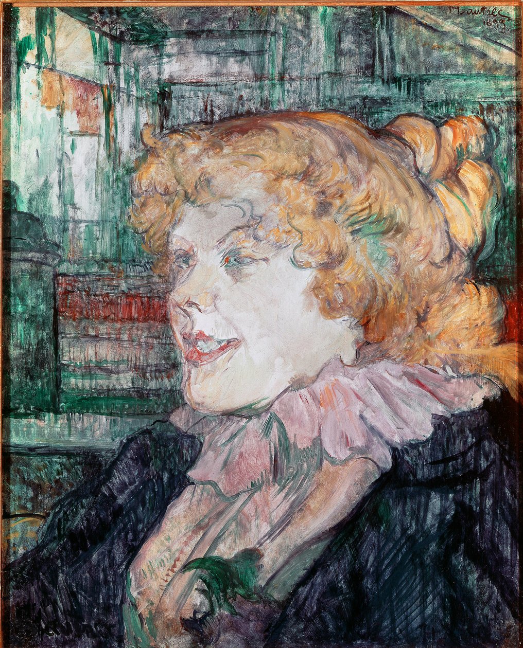 Den engelske stjernen i Le Havre (Miss Doly). Henri de Toulouse-Lautrec (Toulouse Lautrec av Henri de Toulouse Lautrec