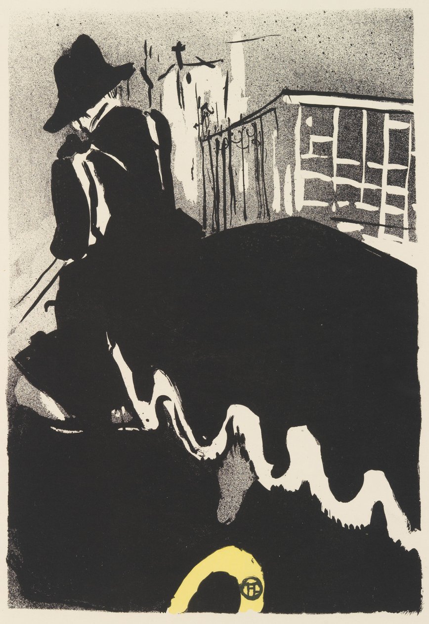 The Final Outing from The Old Tales, 1893., 1893. av Henri de Toulouse Lautrec