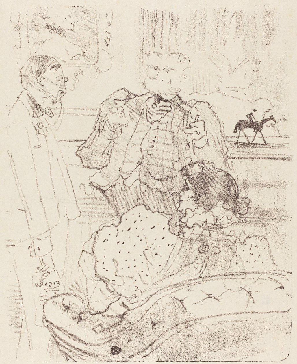 The Forfeit Lagage, 1897. av Henri de Toulouse Lautrec