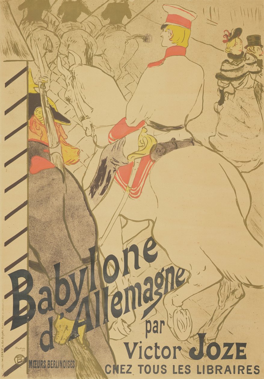 Det tyske Babylon, 1894 av Henri de Toulouse Lautrec