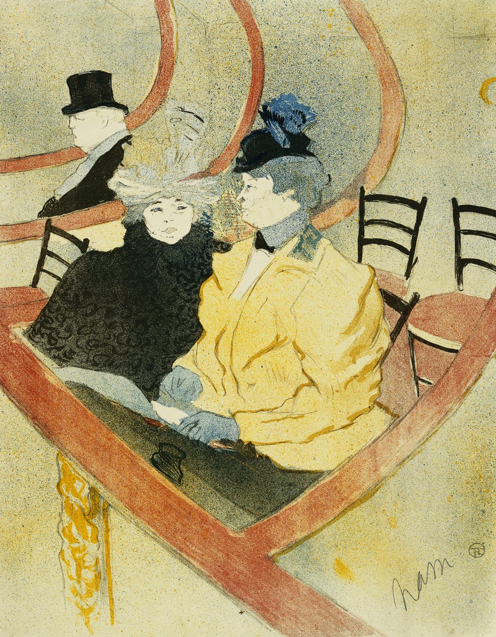 Storlogen; Storlogen, 1896-7 av Henri de Toulouse Lautrec