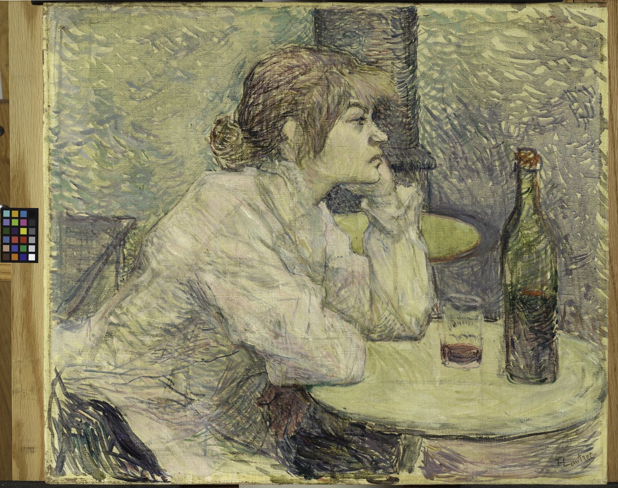 The Hangover (Suzanne Valadon) 1887-89 av Henri de Toulouse Lautrec