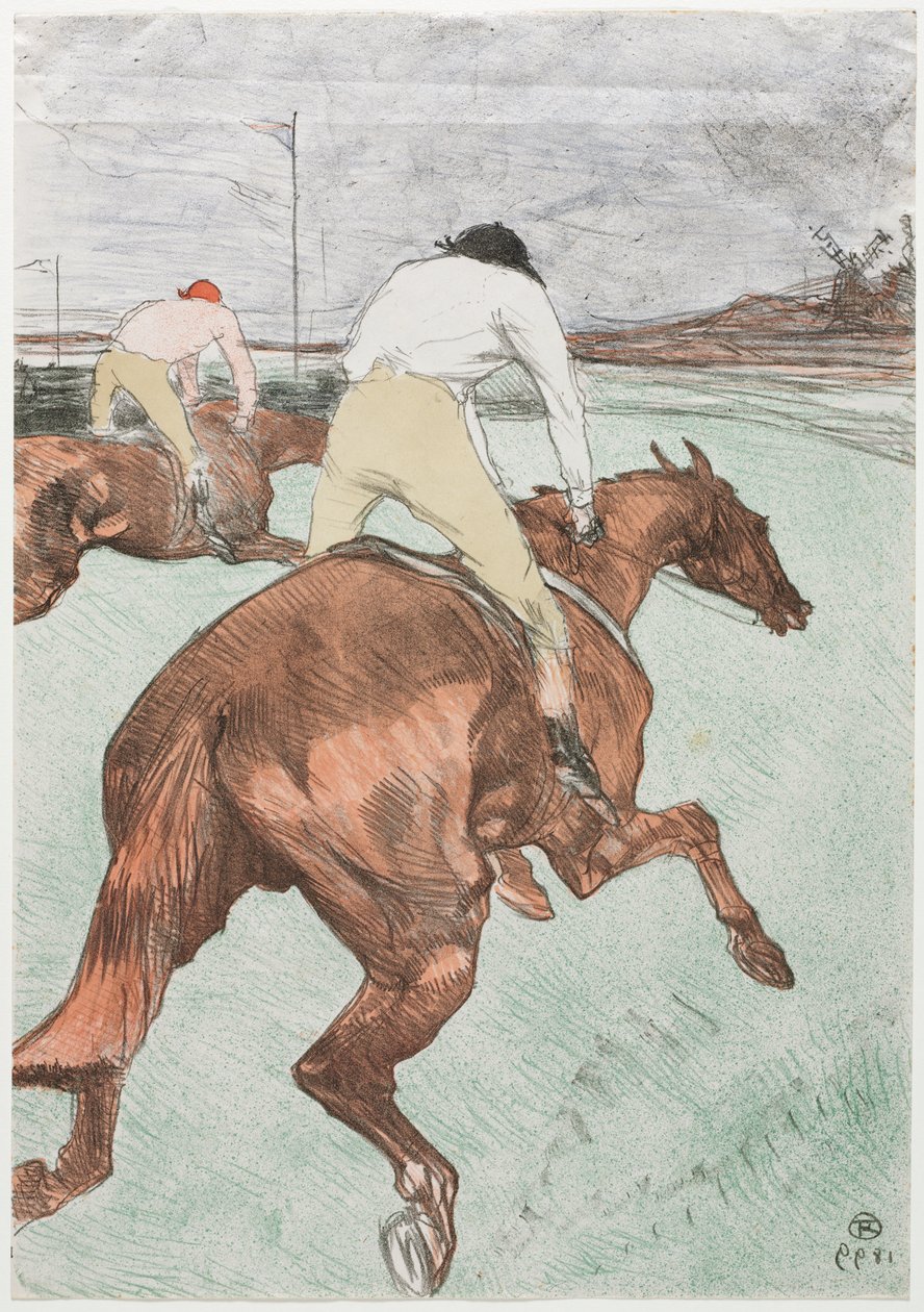 Jockeyen av Henri de Toulouse Lautrec