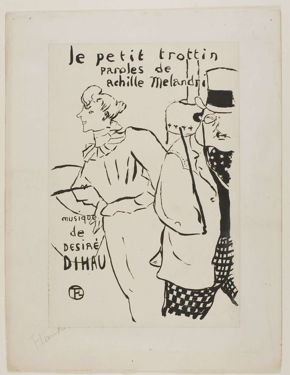 Den lille ærendjenta av Henri de Toulouse Lautrec