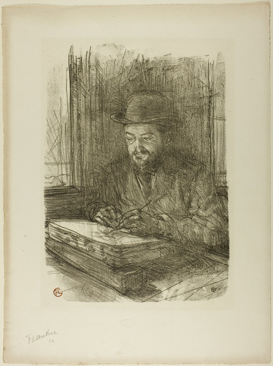 Gravørmesteren, Adolphe Albert av Henri de Toulouse Lautrec