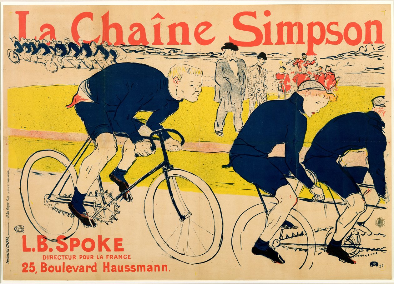 Simpson-kjeden, 1896 av Henri de Toulouse Lautrec